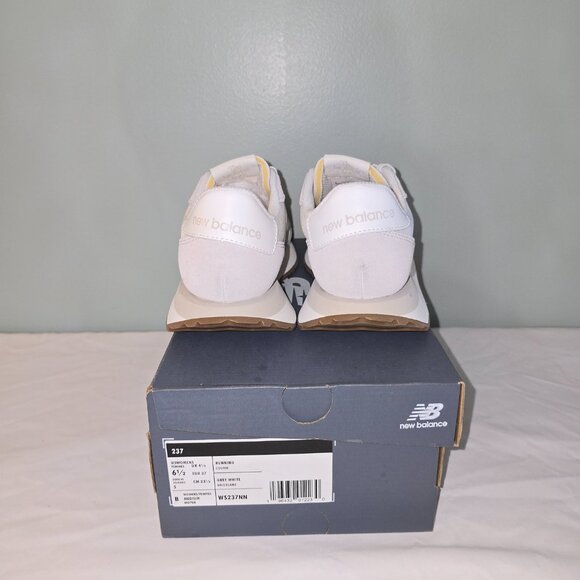New Balance 237 Running Shoe,in Grey/White, Women's Size 6.5/Men's 5, New in Box - Picture 7 of 9